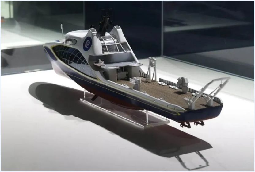 智能型无人系统母船等比例模型