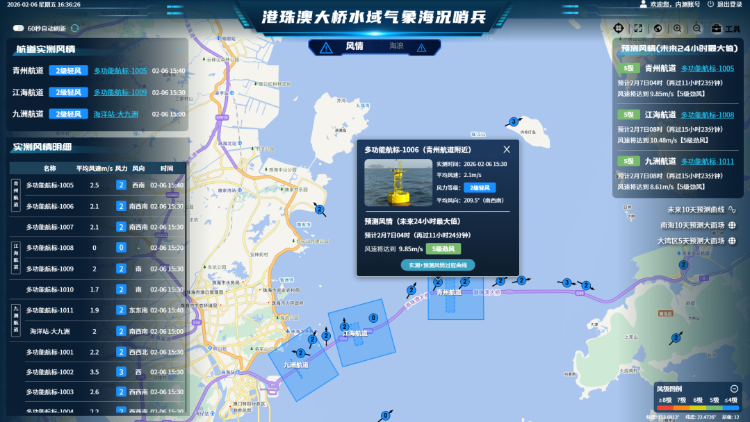 预计守护34万人次春运出行!我实验室为港珠澳大桥水域筑牢安全防线