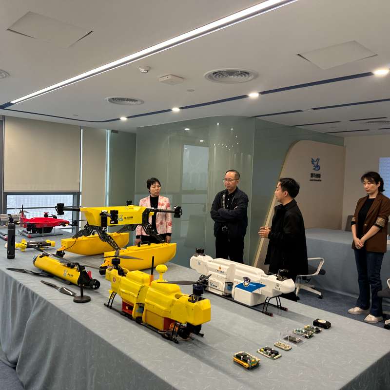 珠海市海洋发展局领导一行莅临蓝海科技产业园调研指导